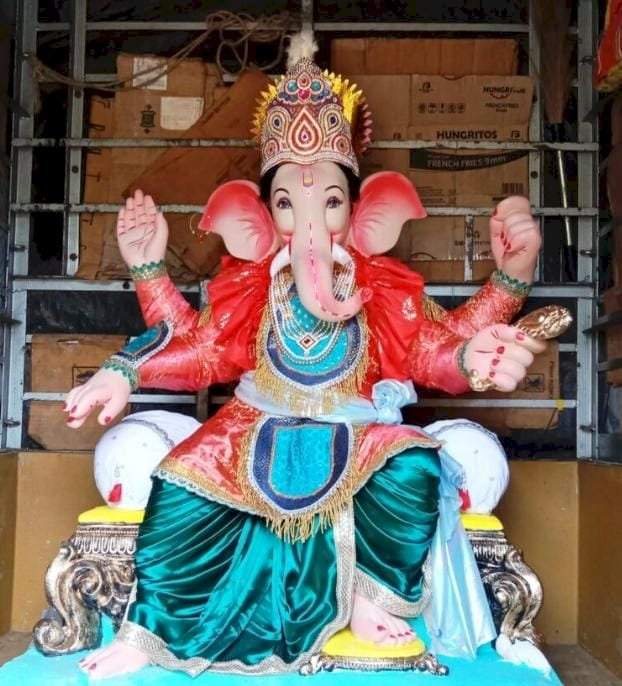 कोकणच्या दशावतार कलेचा गणेशमूर्तीतून सुरेख आविष्कार